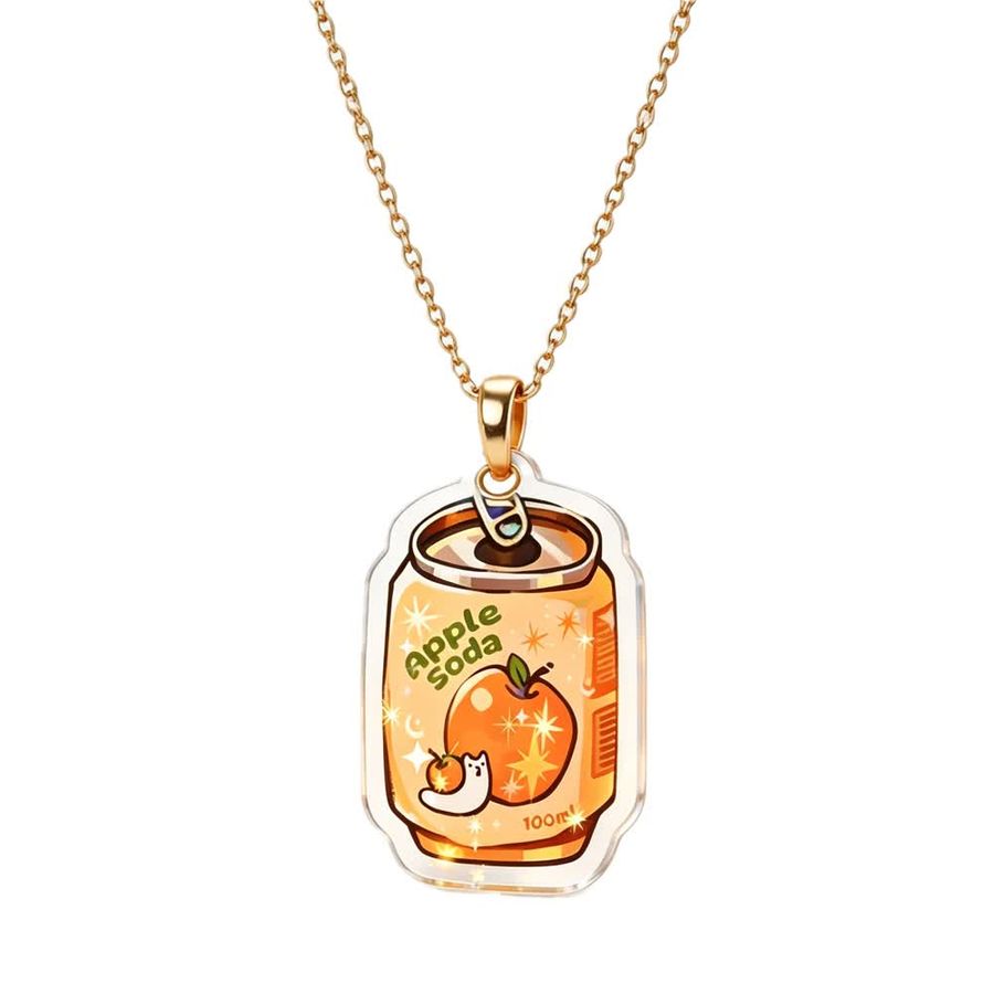 Acrylic Charm Necklaces - Custom Flying Discs