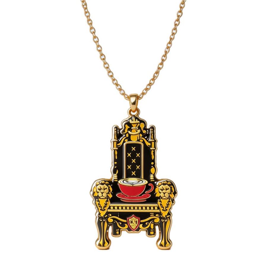 Hard Enamel Charm Necklaces - Custom Flying Discs