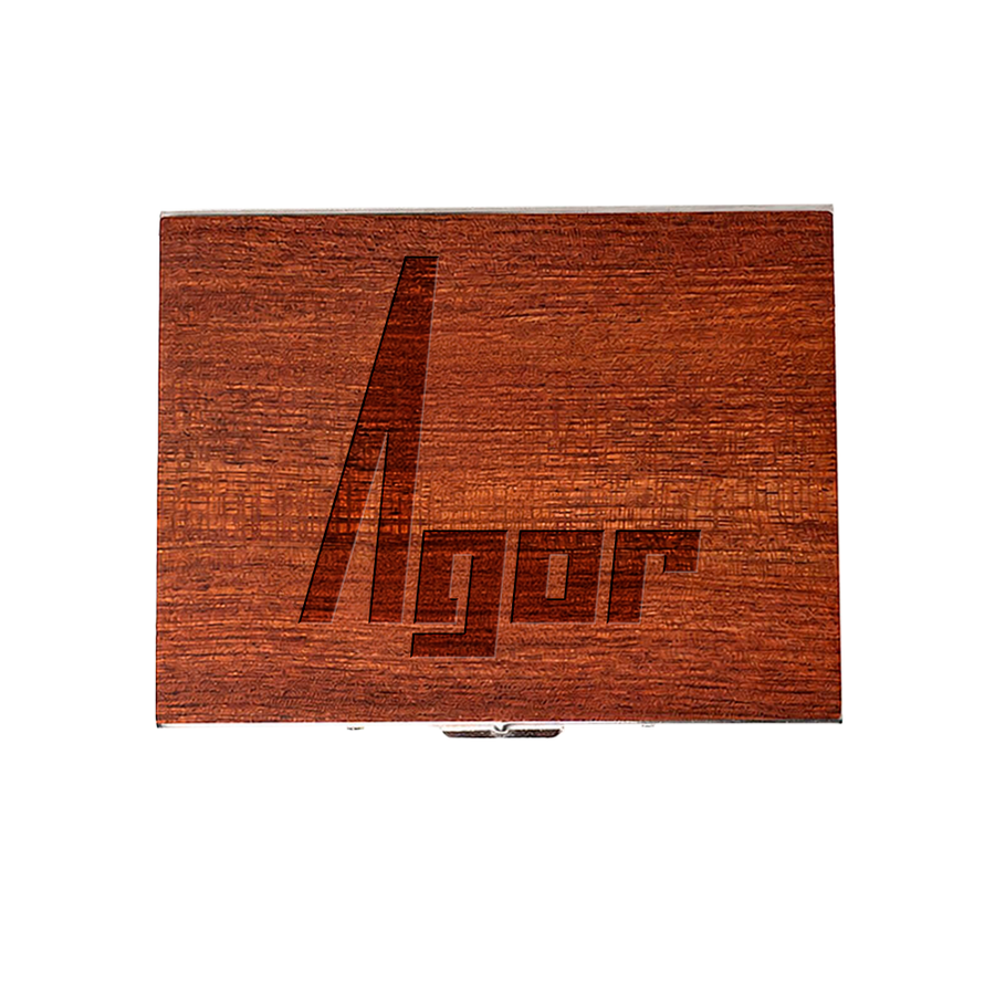 Metal Framed Wooden Cigarette Cases - Custom Flying Discs