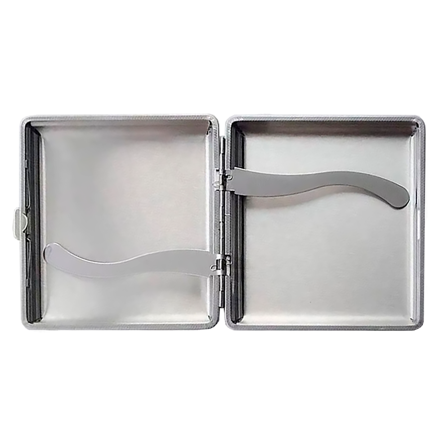 Leather Grain Metal Cigarette Cases - Custom Flying Discs