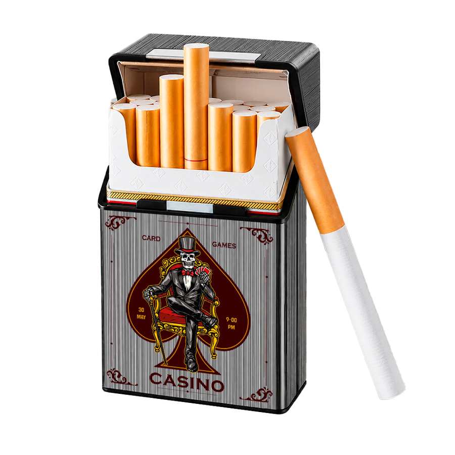 Metal Lid Cigarette Cigarette Cases - Custom Flying Discs