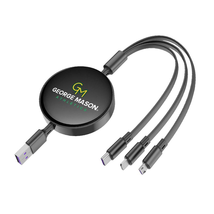 Soft Silicone 3-in-1 Charging Cables - Custom Flying Discs