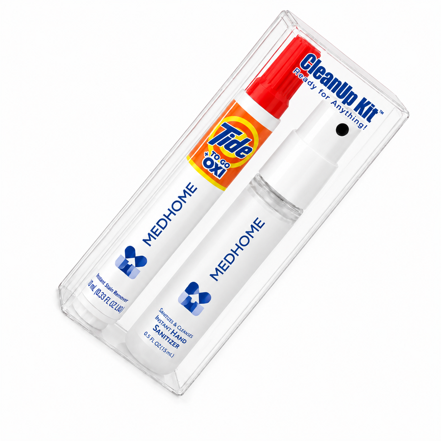 CleanUp Kit - Tide® to Go + Oxi and Sani-Pen® Clipless™ Travel Kits - Custom Flying Discs