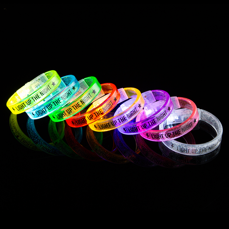 Custom Acrylic Glow Bracelets - Custom Flying Discs