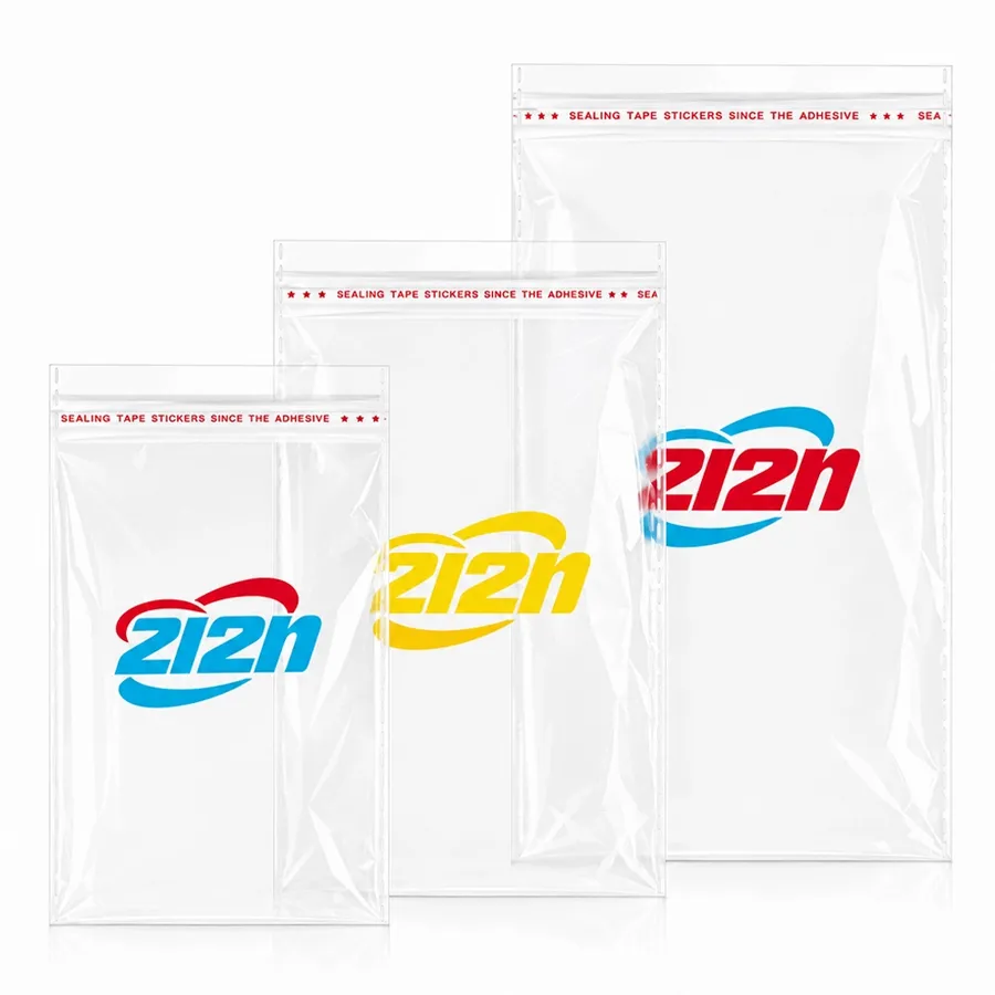 Resealable Clear Poly Bags - Custom Flying Discs