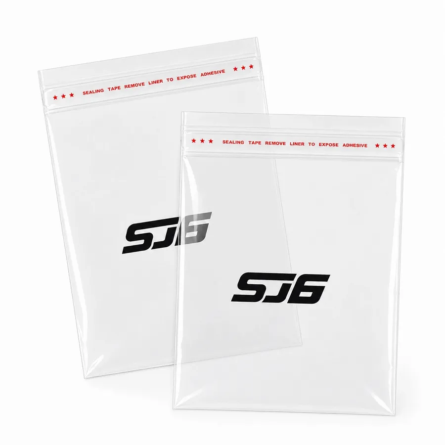 Resealable Clear Poly Bags - Custom Flying Discs