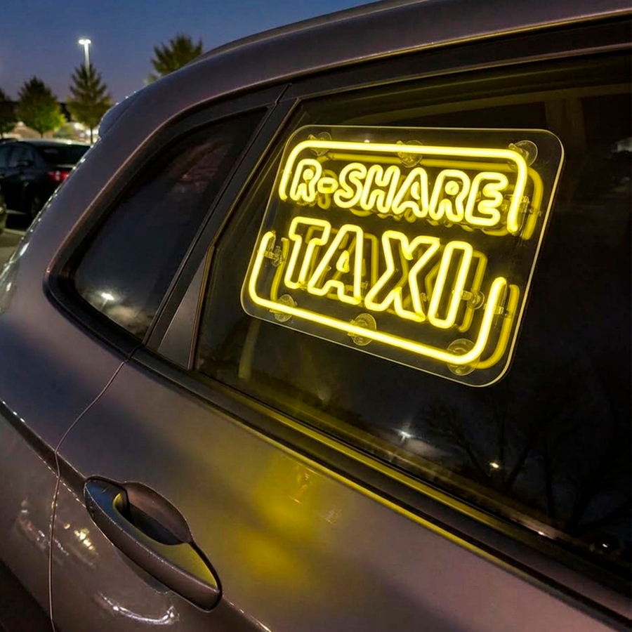 Illuminated Vehicle Signs - Custom Flying Discs