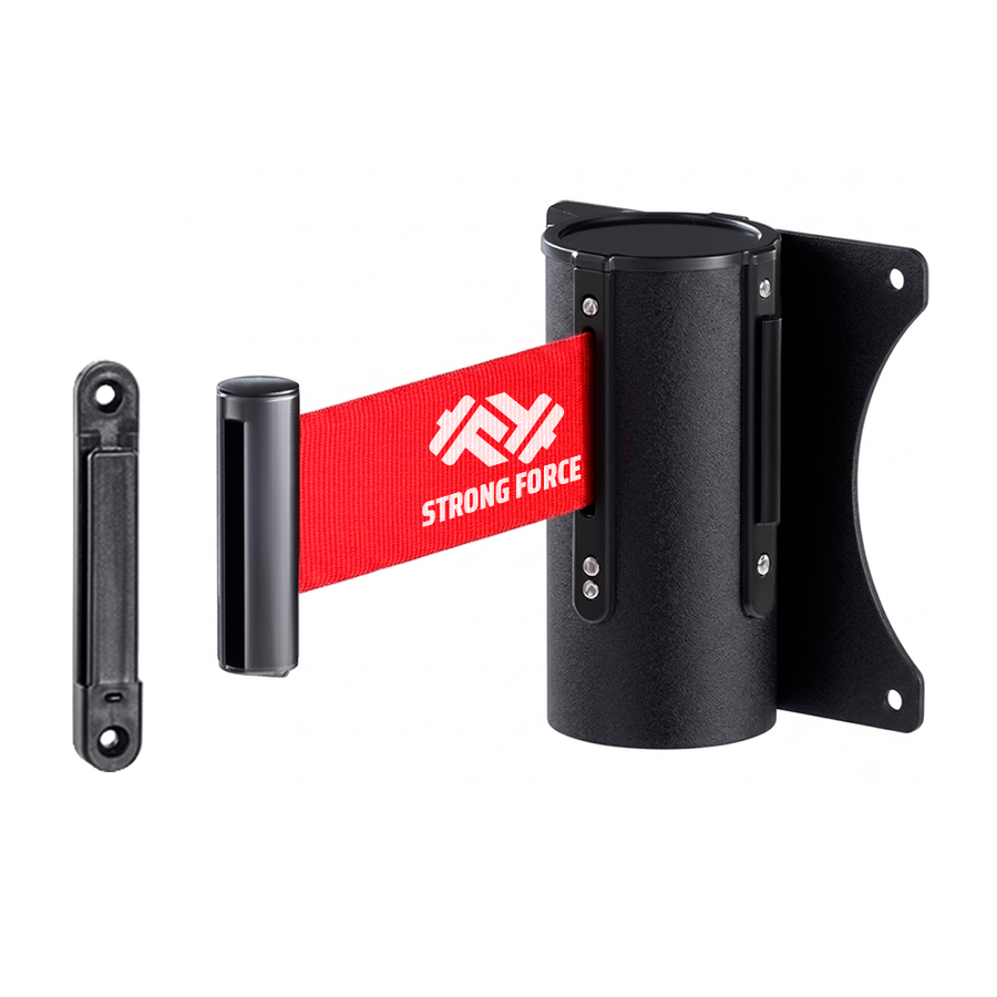 Wall Mount Retractable Belts - Custom Flying Discs