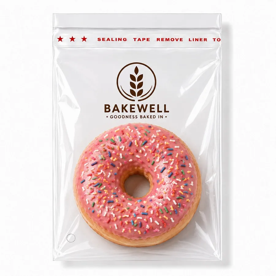 Resealable Clear Poly Bags - Custom Flying Discs