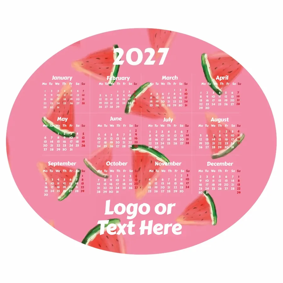 Custom Watermelon Mouse Pad - Custom Flying Discs