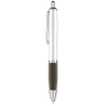 Curvy Retractable Plastic Ball Pen Deal Black