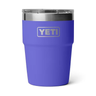YETI Rambler 16 OZ Stackable Cup w/ MagSlider Lid - Laser Engraved Ultramarine Violet