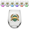 Crystal Reflections Stemless Wine Glasses 