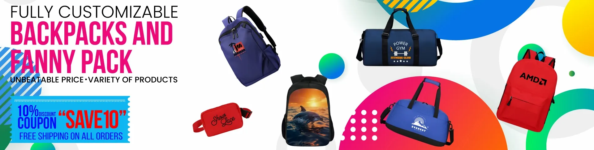 CustomFlyingDiscs.Com Banners